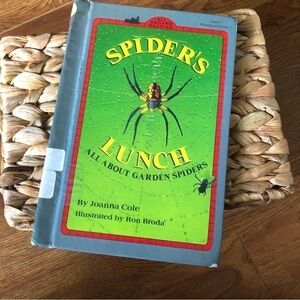 Spider's Lunch: All about Garden Spiders by: Joanna Cole, Hardback book